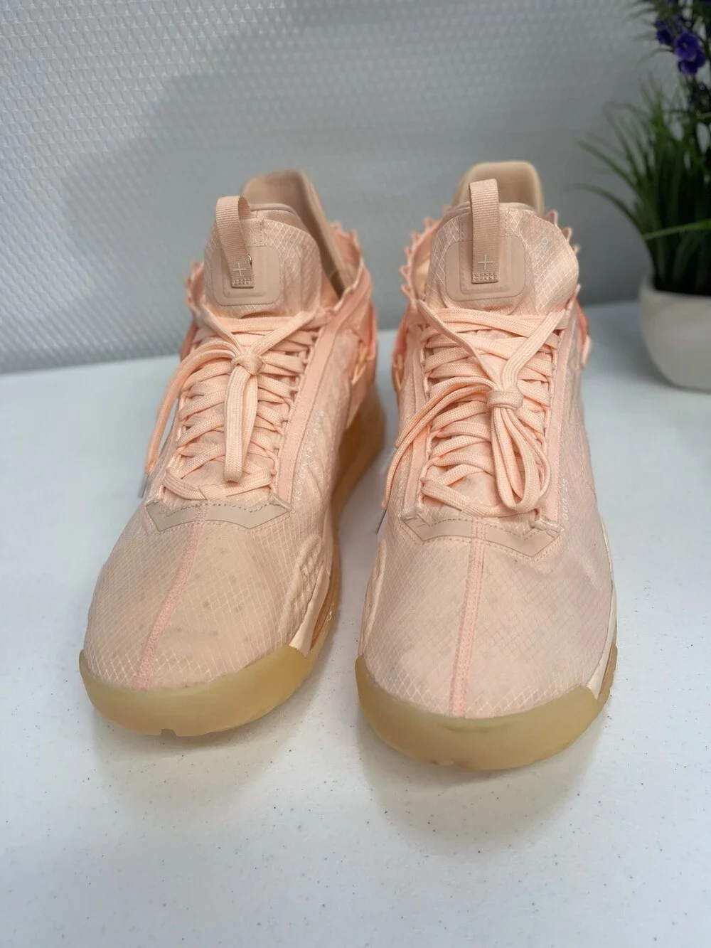Jordan Proto Max 720 BQ6623-800 Sz 15 Bleached Coral Peach Air Max Sneakers NEW